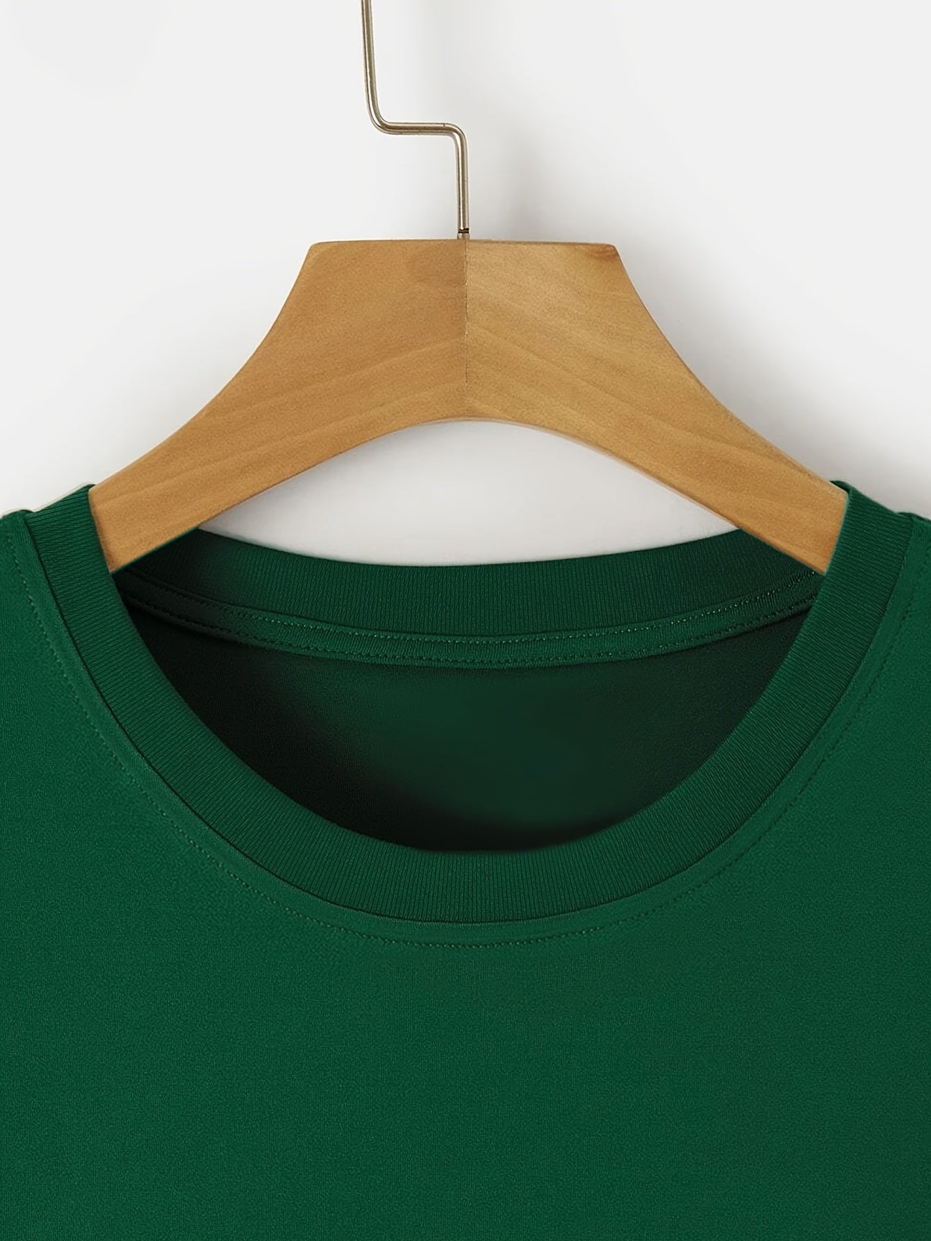 Plus Size Cactus Logo Graphic Print, Men's Crew Neck Short Sleeve T-shirts, Loose Shirts For Outdoor Activities, Men's Clothes For Spring And Summer