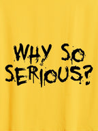 Why So Serious Print Men's Quick Dry Moisture-Wicking Breathable Tank Tops Athletic Gym Bodybuilding Sports Sleeveless Shirts For Workout Running Training Men's Clothes