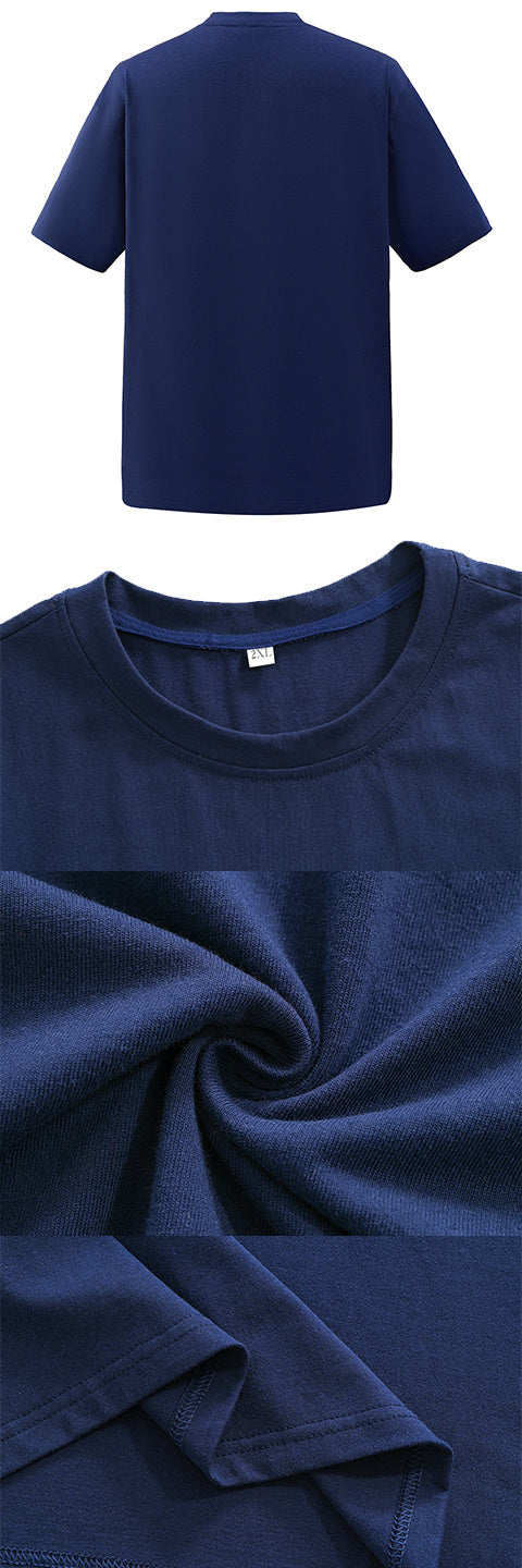 Plus Size Compass And Mountain Graphic Print, Men's Crew Neck Short Sleeve T-shirts, Loose Shirts For Outdoor Activities, Men's Clothes