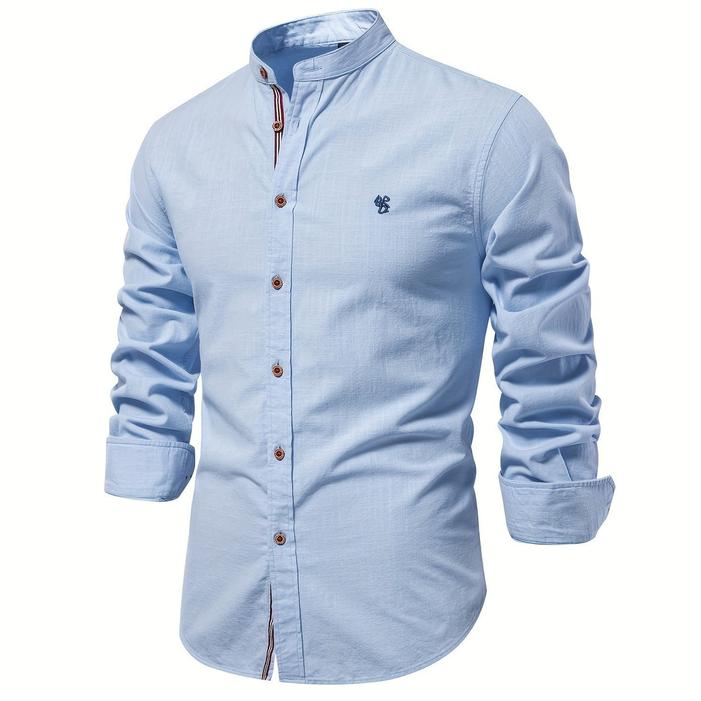 Men's Cotton Long Sleeve Shirts Men's Clothes