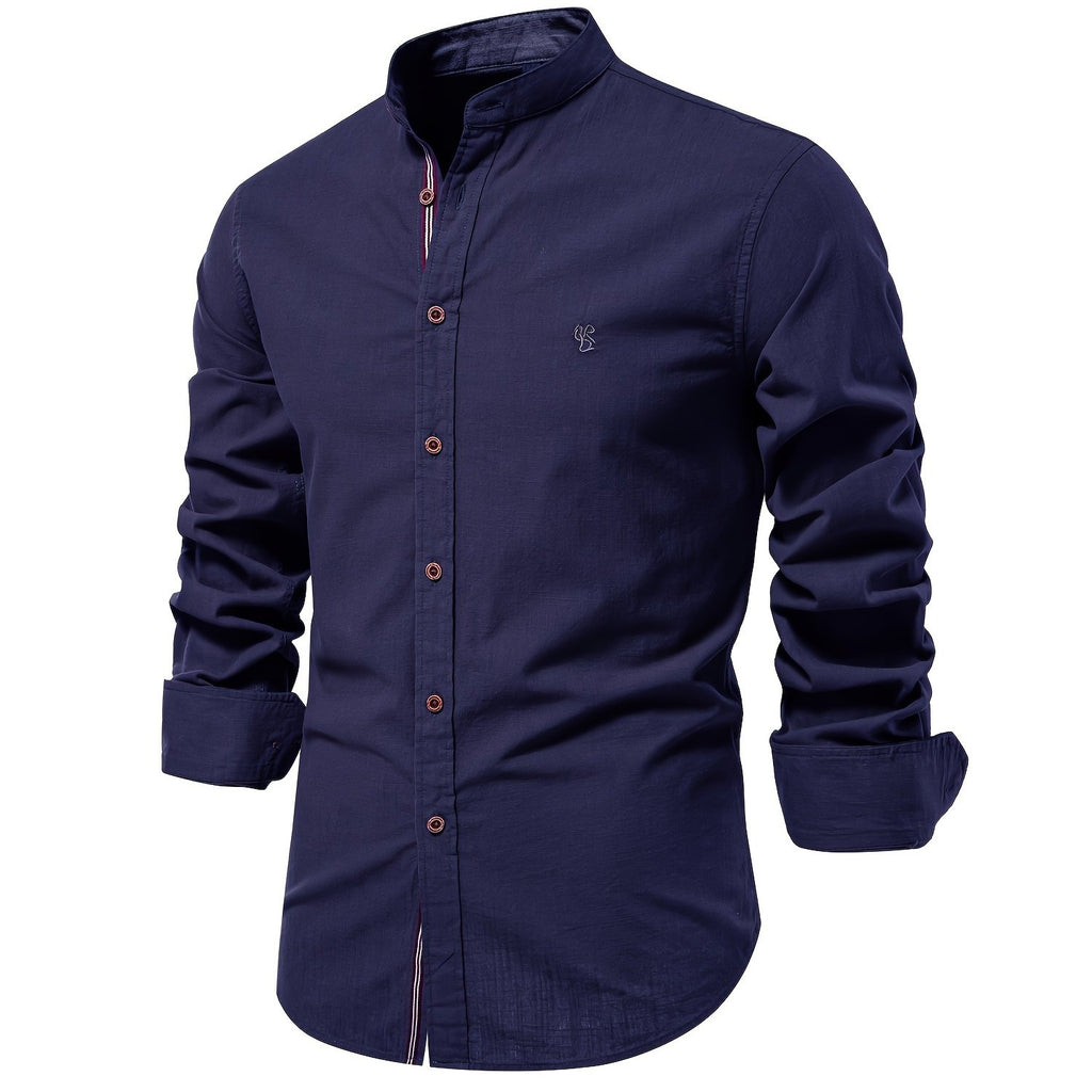 Men's Cotton Long Sleeve Shirts Men's Clothes
