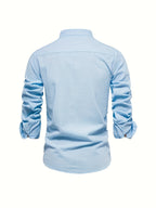 Men's Cotton Long Sleeve Shirts Men's Clothes