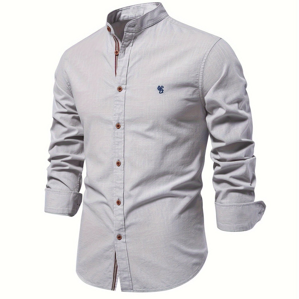 Men's Cotton Long Sleeve Shirts Men's Clothes