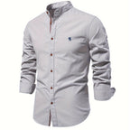 Men's Cotton Long Sleeve Shirts Men's Clothes