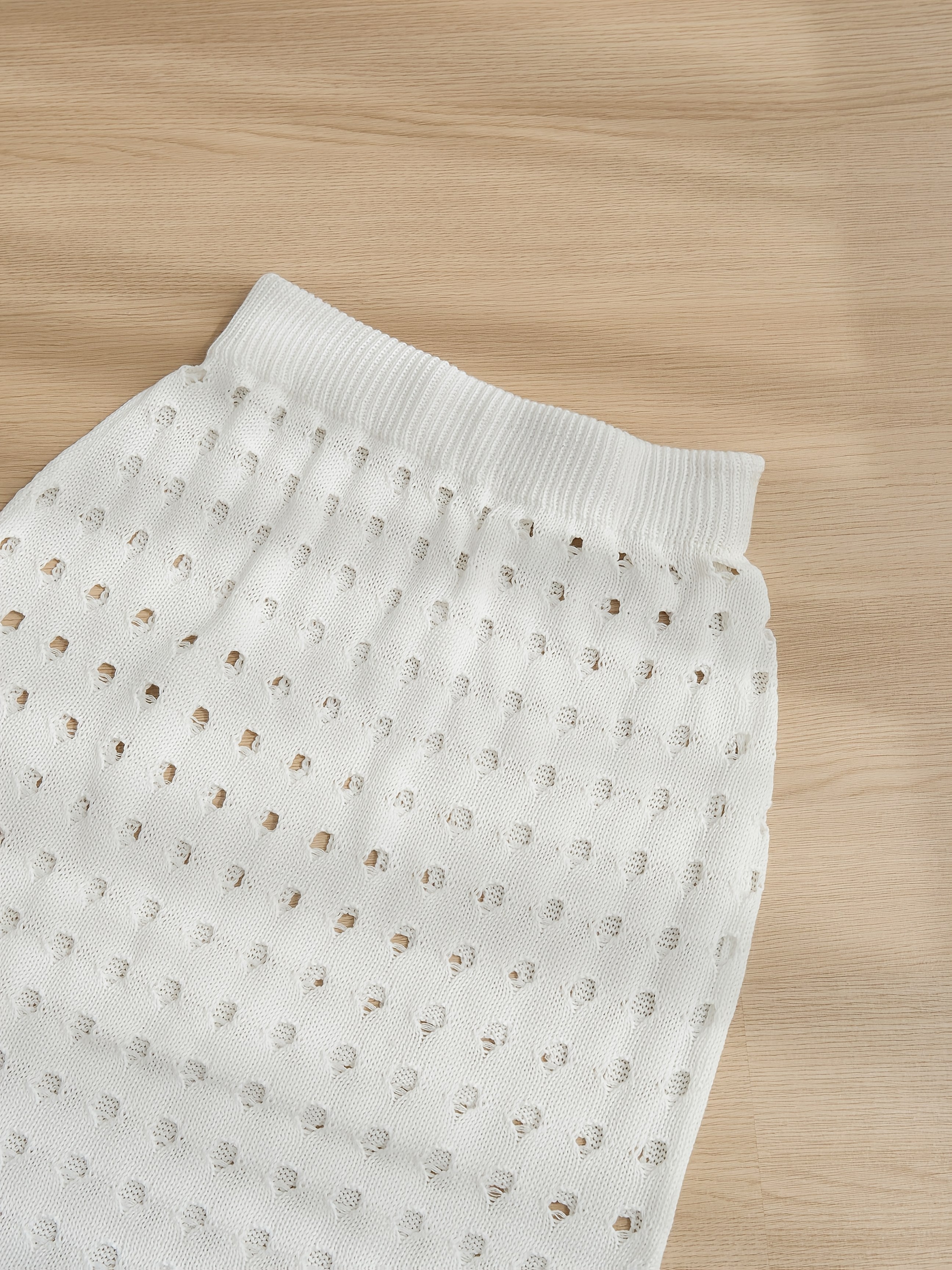 Fashionable Cut-out Skirt + Camisole Crop Top Women's Set, Popular Soft Women's Two-piece Skirt, Daily Elegant Casual Commuting Warm Autumn And Winter Clothing, Women's Clothes Made Of High-quality Fabric