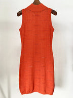 New Arrival Women's Clothes Elegant Sexy Hollow Out Party Knitted Casual Dresses