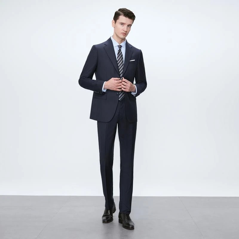 Men's Clothes Slim Suit Spring Autumn Casual Formal Business Single Breasted Button Suit Blazer Coat Jacket Tops