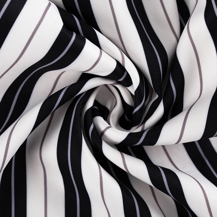 Street Wear Women's Clothes Fashion Striped Pantalons Female Slacks Trousers Women High Waist Wide Leg Long Pants for Ladies