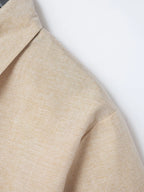 Men Summer Short Sleeve Tops Lapel Button Shirts Tops Solid Color Fashion Men's Clothes Loose T-shirt Beach Casual Shirt