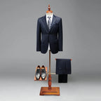 Men's Clothes Slim Suit Spring Autumn Casual Formal Business Single Breasted Button Suit Blazer Coat Jacket Tops