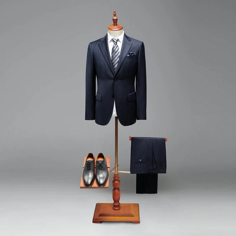 Men's Clothes Slim Suit Spring Autumn Casual Formal Business Single Breasted Button Suit Blazer Coat Jacket Tops