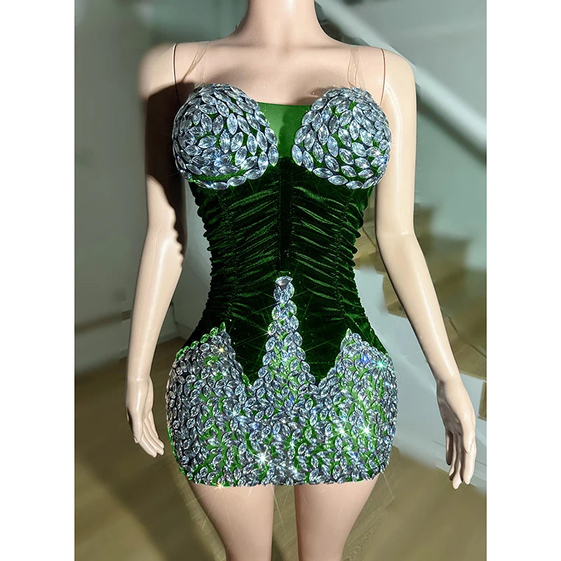 Novance Y3544 Apparel Design Services 2024 Women's Clothes Wholesale Party Club Dresses With Crystals Evening Vetements Femme