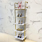 Clothing Store Gold Bag Display Rack Floor Multi Layer Wall Mounted Shoes Stand Rack Women's Clothes Shop Metal Shoe Shelf Rack