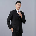 2024 Classic Men's Clothes Slim Suit Spring Autumn Formal Business Single Breasted Button Suit Blazer Coat Jacket Tops