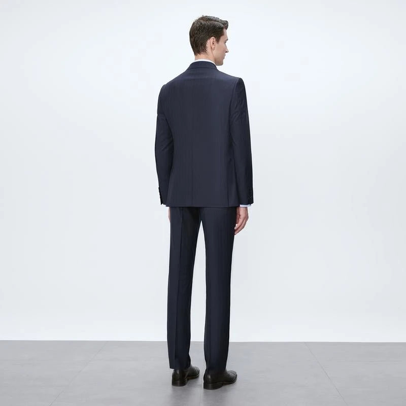 Men's Clothes Slim Suit Spring Autumn Casual Formal Business Single Breasted Button Suit Blazer Coat Jacket Tops