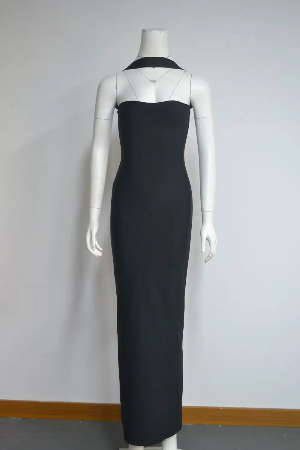 Wholesale Clothing Women's Clothes Red Sexy Vestidos De Fiesta Halter Long Dress Party Bandage Evening Dresses