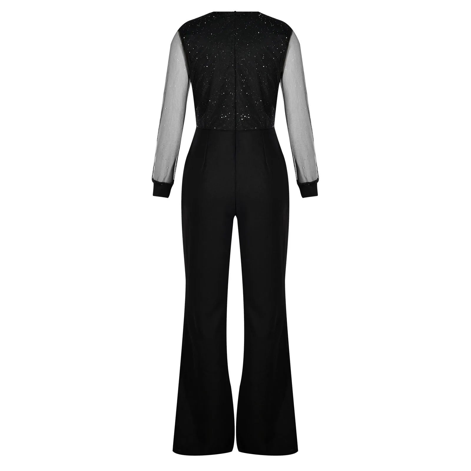 Womens Strapless Jumpsuit Casual Fashion Women'S Solid Color Long Sleeved Pants Summer Woman Fluid Pants Korean Chiffon Jumpsuit