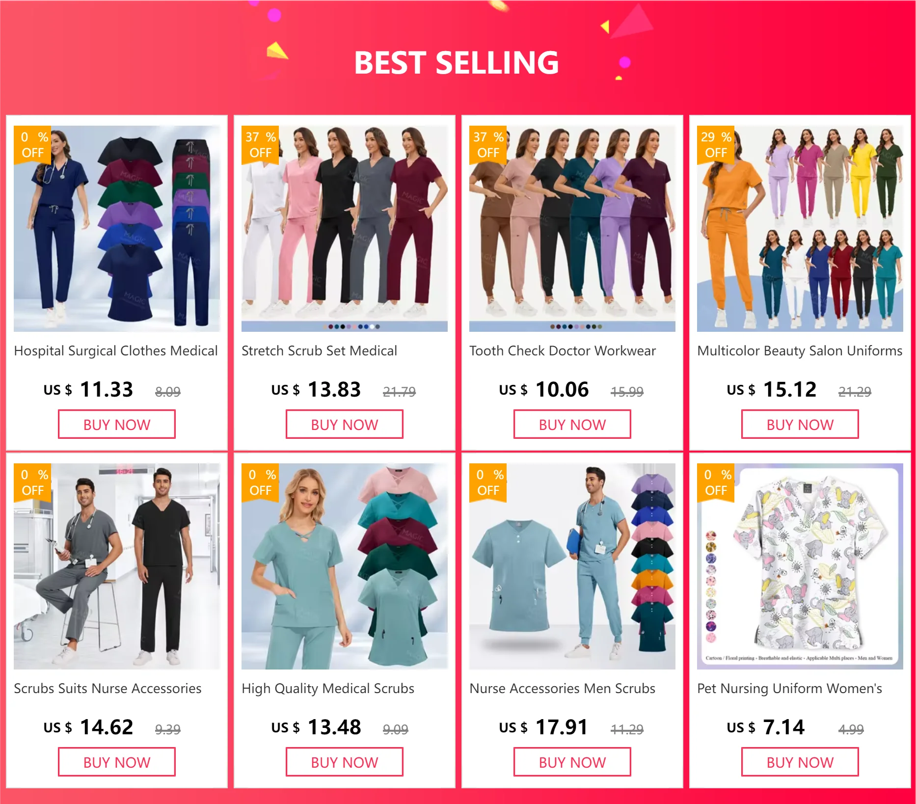 Workwear Clothes Health Workers Frosted Tops Pants Beauty Salon Scrub Uniforms Scrubs Set Short Sleeve V-neck Uniform coat