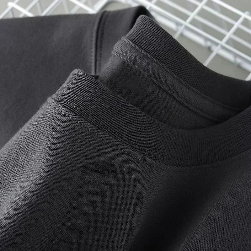 Men Clothes Fashion Round Neck T-Shirts Streetwear 100% Cotton Tactical T-shirt Loose Tops Breathable Tee Military Enthusiast