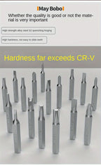 Precision Screwdriver Set 25 in 1 Phillips Torx Hexagonal Flat Head Magnetic Screwdriver Head for iPhone PC Watch Camera Glasses