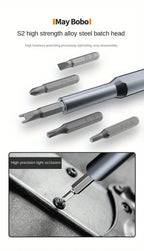 Precision Screwdriver Set 25 in 1 Phillips Torx Hexagonal Flat Head Magnetic Screwdriver Head for iPhone PC Watch Camera Glasses