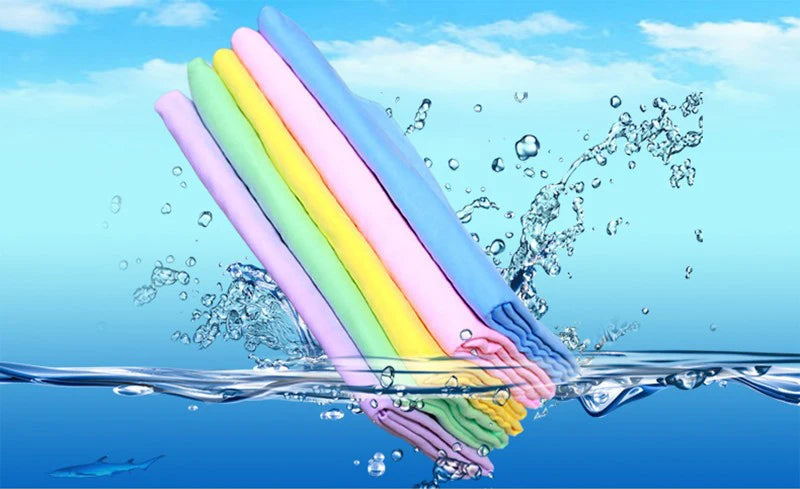 Pva Wash Car Towel Premium Quick-Dry Towel Ultra Absorbent Scratch-Free Reusable For Auto Maintenance Soft Deerskin Cloth