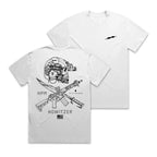 Men Clothes Fashion Round Neck T-Shirts Streetwear 100% Cotton Tactical T-shirt Loose Tops Breathable Tee Military Enthusiast