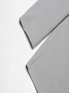 Retro Style Men's Casual Solid Long Sleeve Shirt, Men's Clothes For Spring Summer Autumn, Tops For Men